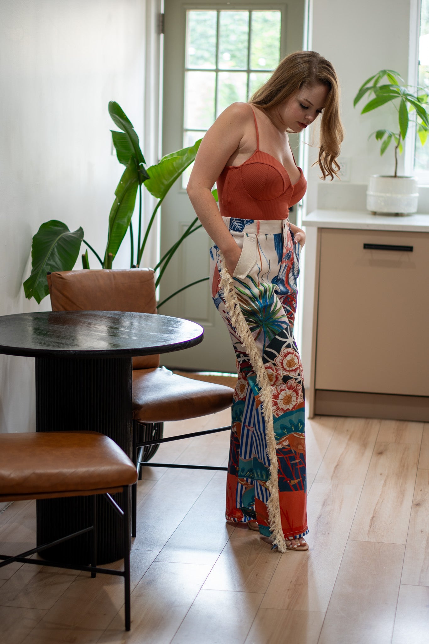 ISLAND GAL | FRINGE PANTS