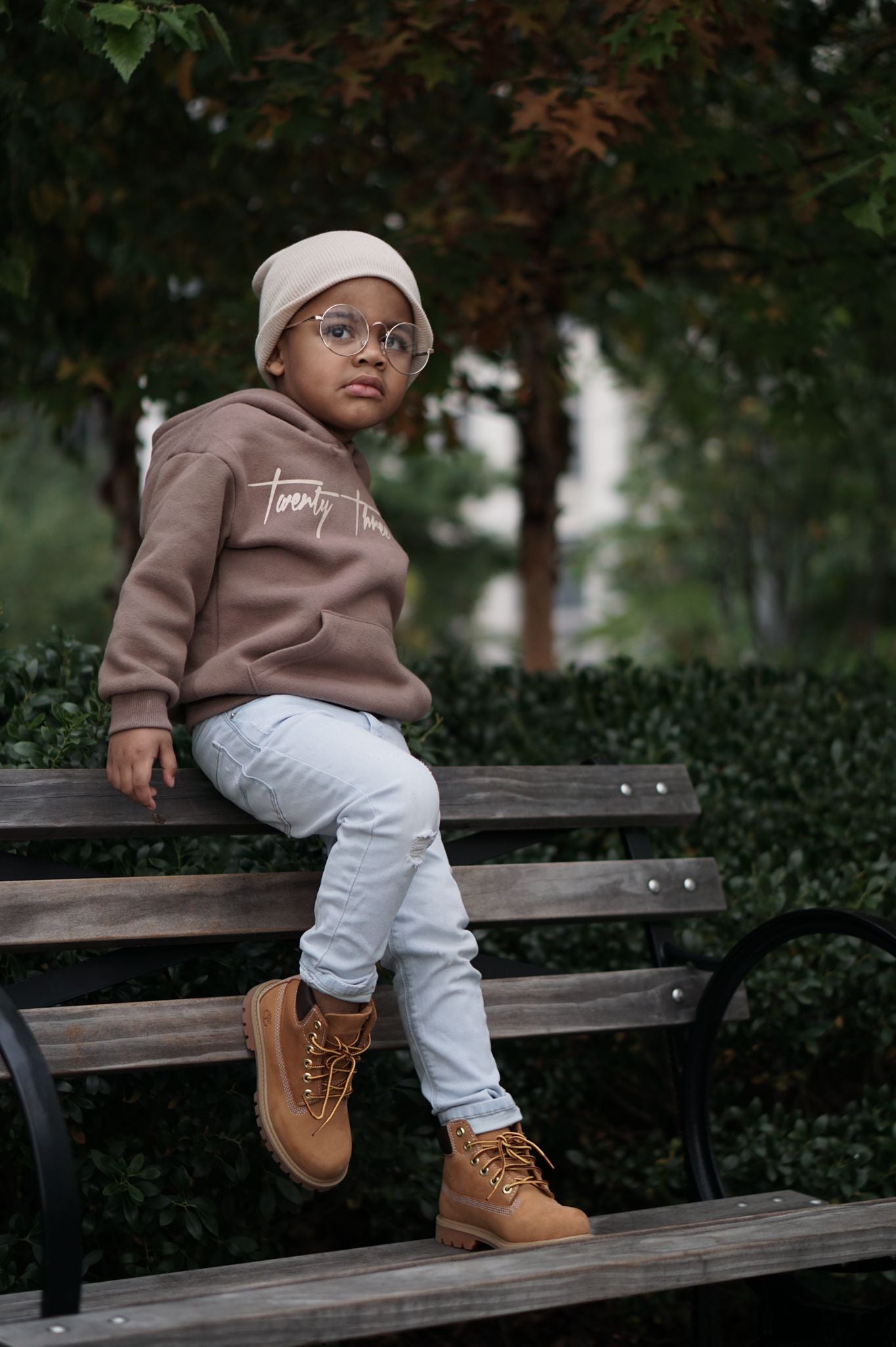 BROWN MINI | SIGNATURE HOODIES