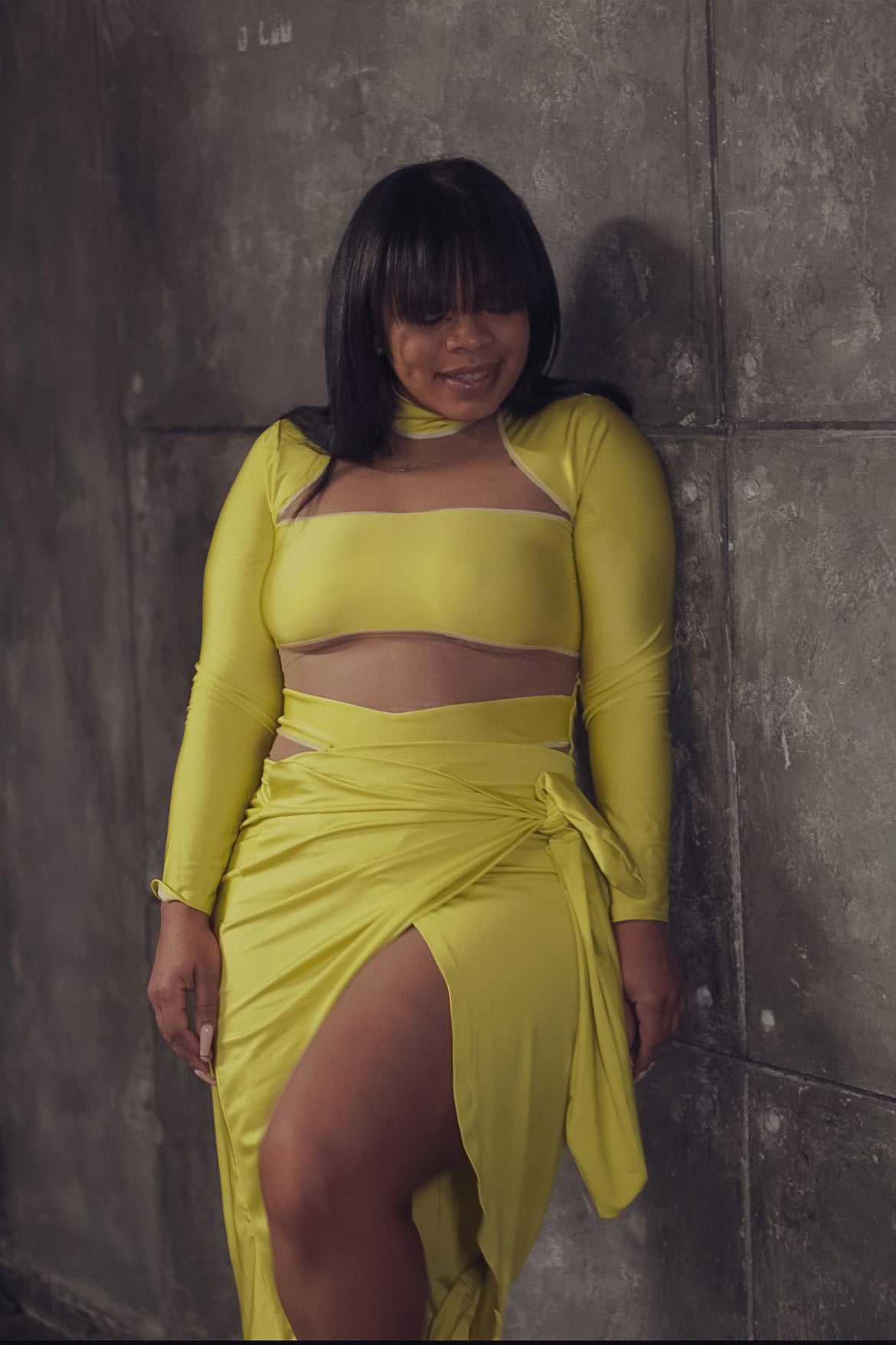 NAOMI | WRAP SKIRT SET