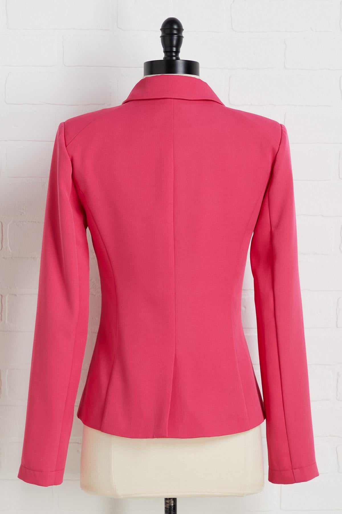 PYNKIE | HOT PINK BLAZER