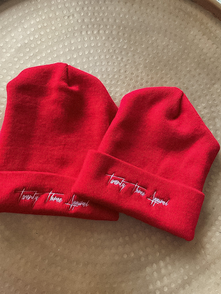 RED | TIIIA BEANIE