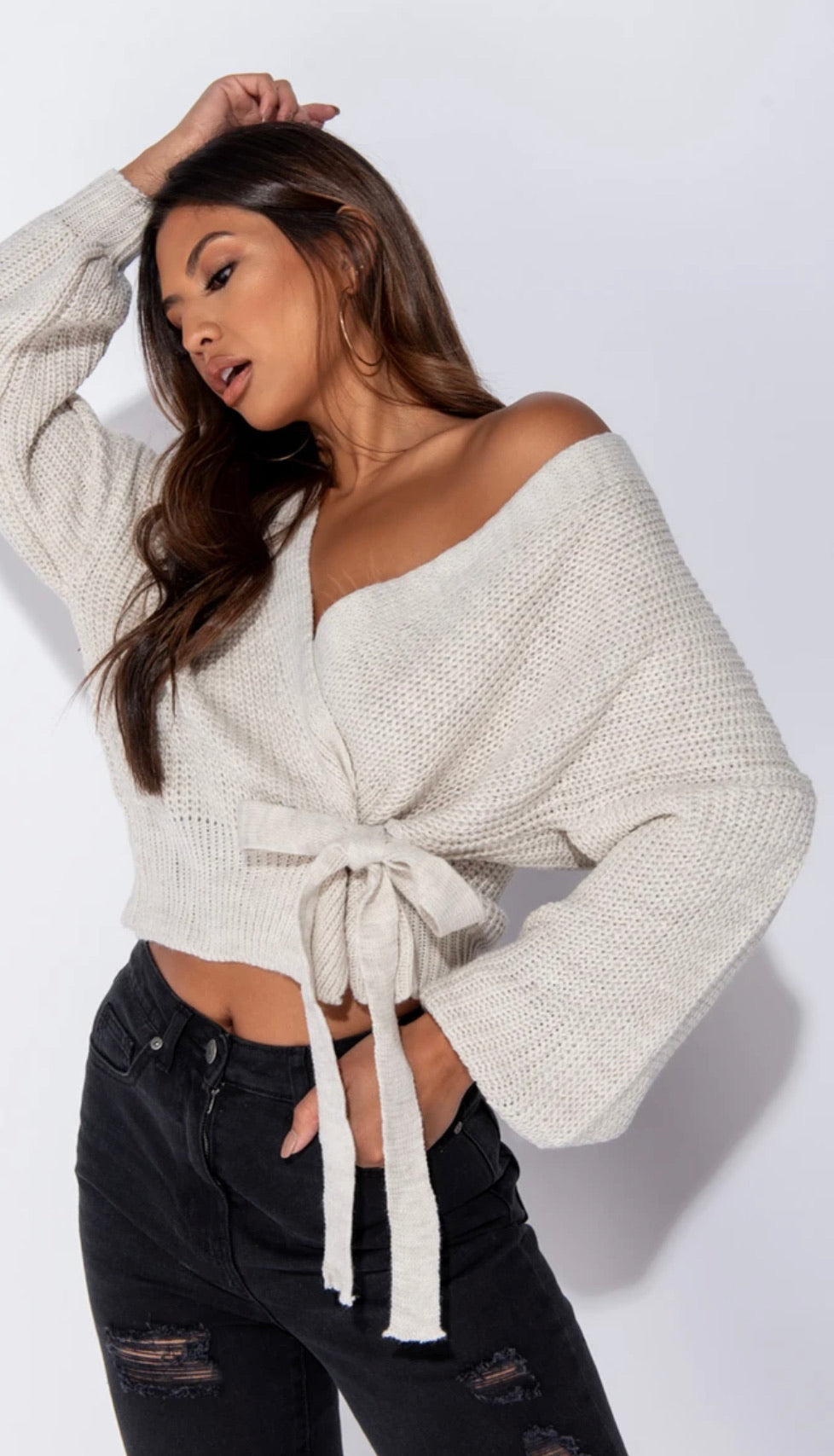 SASHA | CROP SWEATER