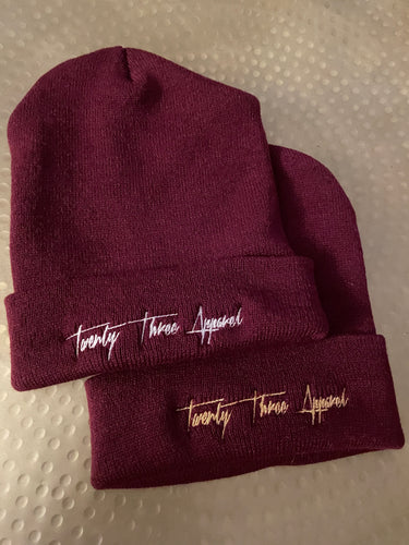 BURGUNDY | TIIIA BEANIE