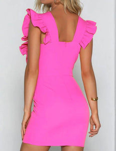 CIPRIANI | RUFFLE DRESS