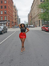 STACI | CUSTOM VINYL SKIRT