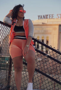 NICI | VARSITY BIKER SHORT SET