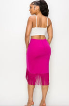 MILA | FRINGE SKIRT