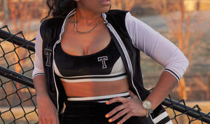 BIANCA | VARSITY TWO PIECE SPORTY SKIRT SET