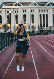 NICI | VARSITY BIKER SHORT SET